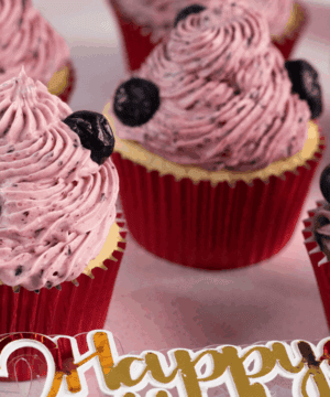 Cupcakes de Arándanos x6 unidades